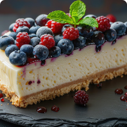 Cheesecake with Wild Berries